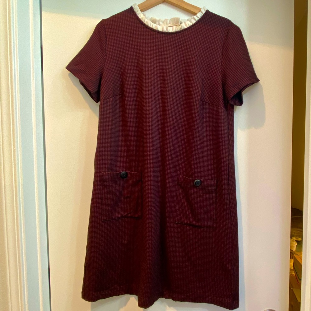 ❗️LOFT Houndstooth Shift Dress - Size 10 NWOT❗️